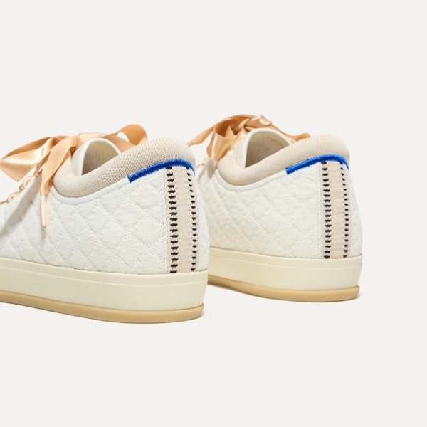 The Lace Up Sneaker - Quilted Cloud - Image 6