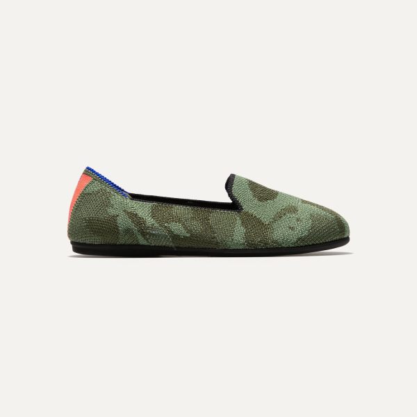The Kids Loafer - Olive Camo - Image 2