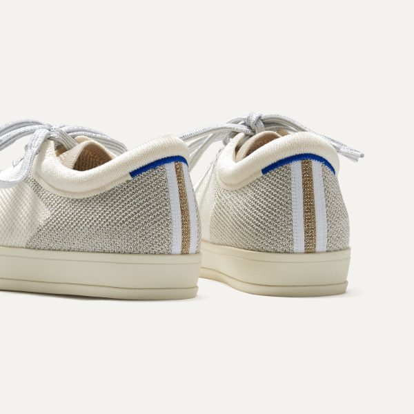 The Lace Up Sneaker - Diamond Twill - Image 4