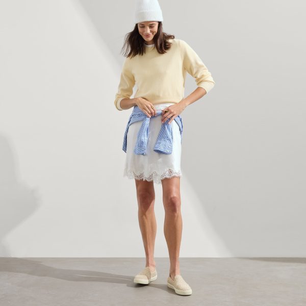 The Original Slip On Sneaker - Honeybun Shimmer Bouclé - Image 3