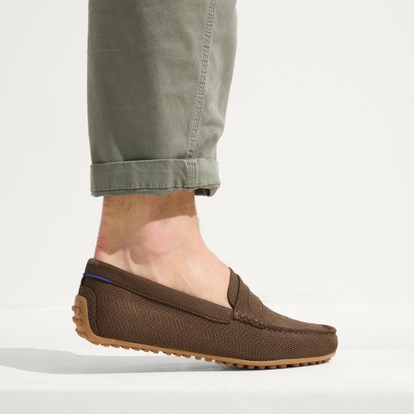 The Driving Loafer - Brown Herringbone - Image 2