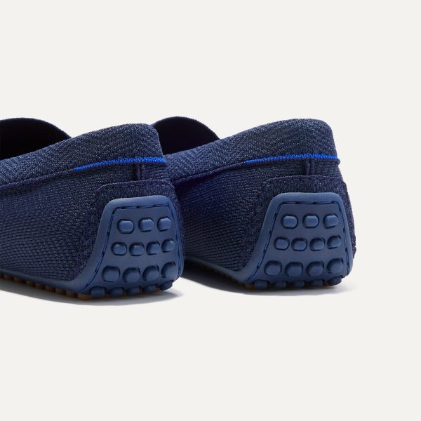The Driving Loafer - Navy Herringbone - Image 5