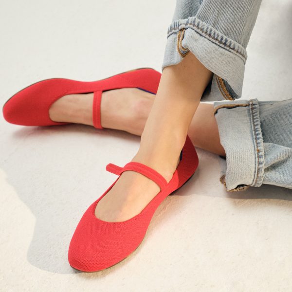 The Square Mary Jane - Lollipop Red - Image 2