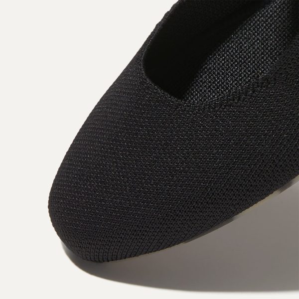 The Square Mary Jane - Black - Image 7