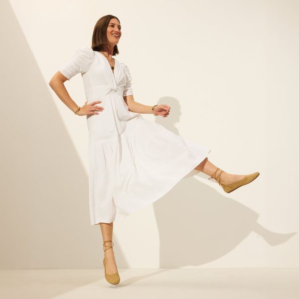 The Square Wrap - Gold Stripe - Image 3