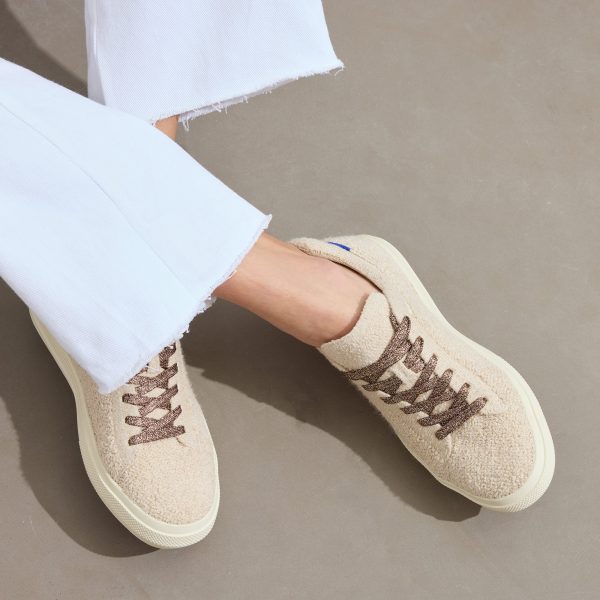 The Women's RS02 Sneaker - Honeybun Bouclé - Image 3
