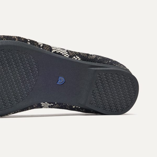 The Almond Loafer - Black Chantilly - Image 7