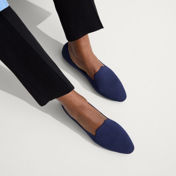 The Almond Loafer - Deep Navy - Image 2