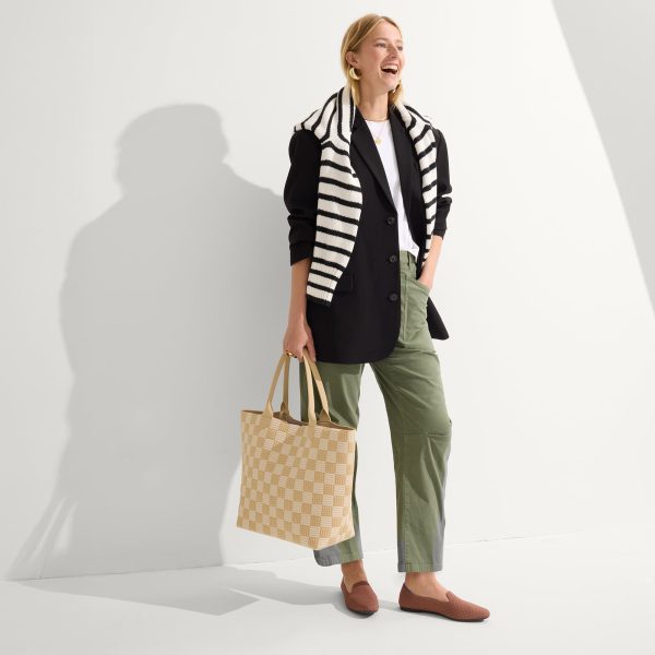 The Almond Loafer - Hazel Basketweave - Image 4