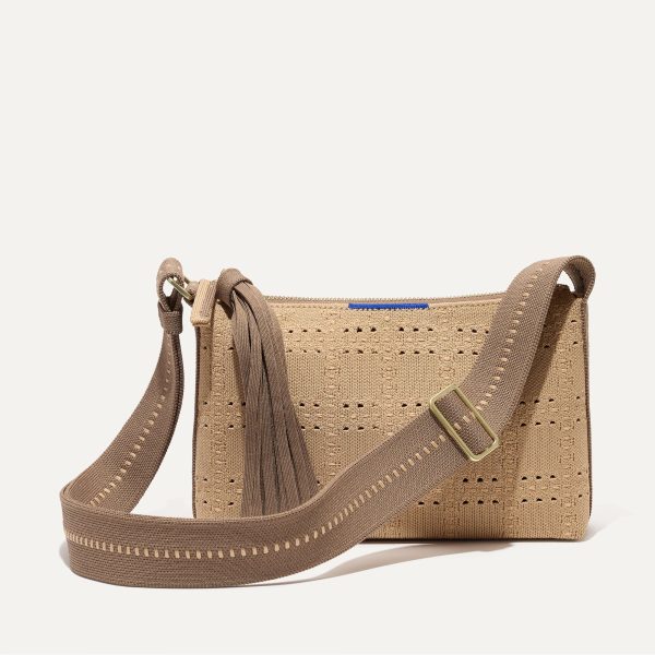 The Casual Crossbody - Brown Perf - Image 2