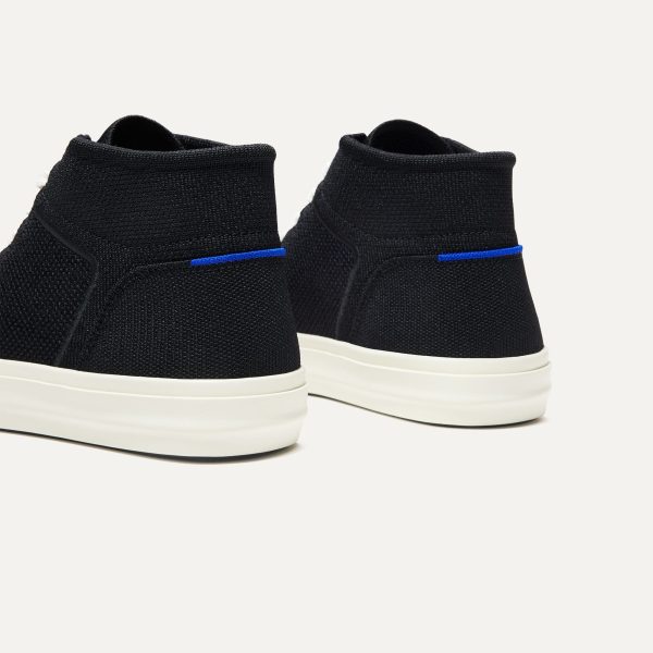 The Women's High Top Sneaker - Black - Image 5