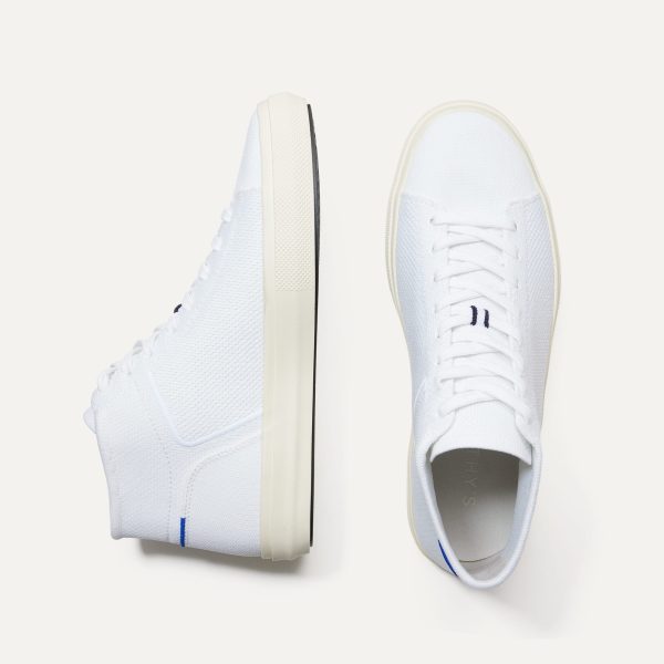 The Women's High Top Sneaker - Bright White - Image 4