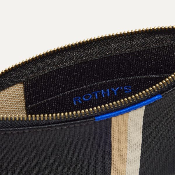 The Wallet Wristlet - Black Portobello Stripe - Image 5