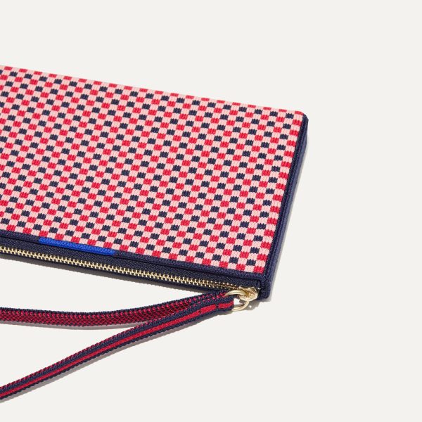 The Wallet Wristlet - Confetti Micro Check - Image 5