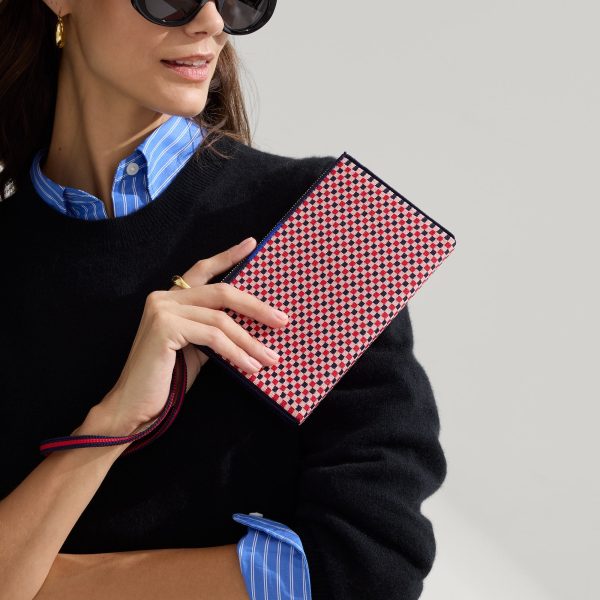 The Wallet Wristlet - Confetti Micro Check - Image 3