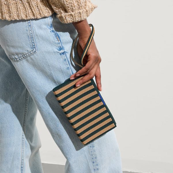 The Wallet Wristlet - Pine Stripe - Image 3