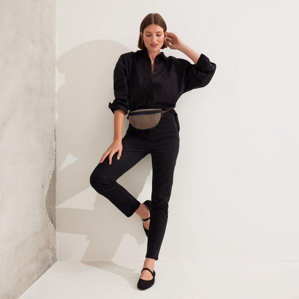 The Casual Sling - Toffee Stripe - Image 4