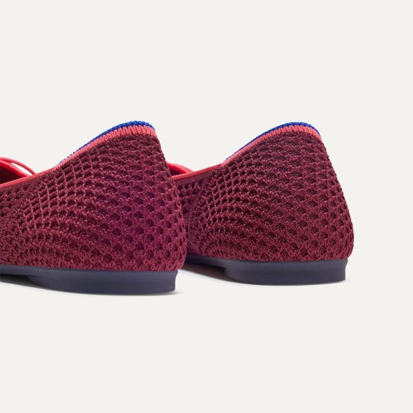 The Ballet Flat - Berry Mesh - Image 7