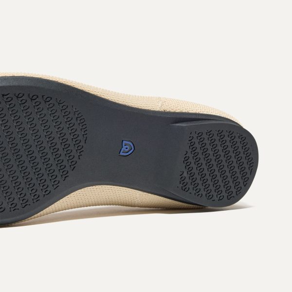The Ballet Flat - Cream Captoe - Image 6