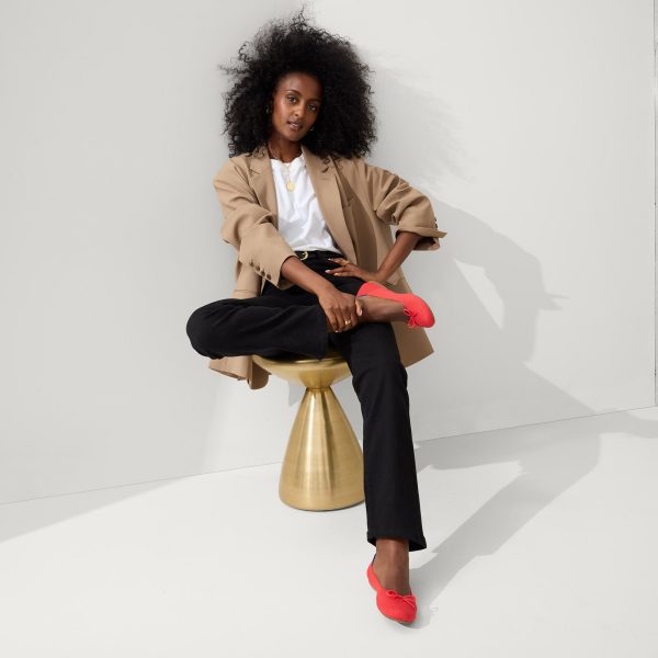The Ballet Flat - Glamour Red - Image 3