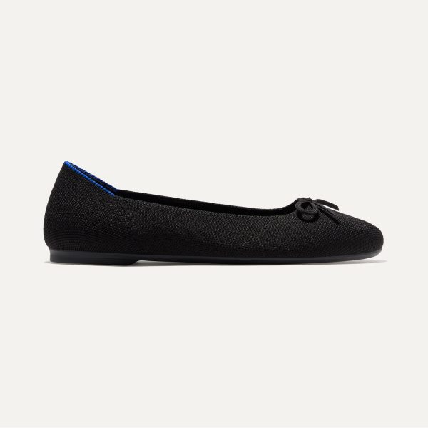 The Ballet Flat - Black - Image 4
