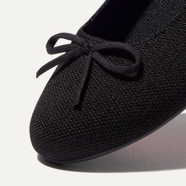 The Ballet Flat - Black - Image 5