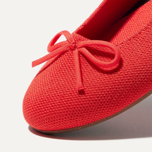 The Ballet Flat - Glamour Red - Image 5