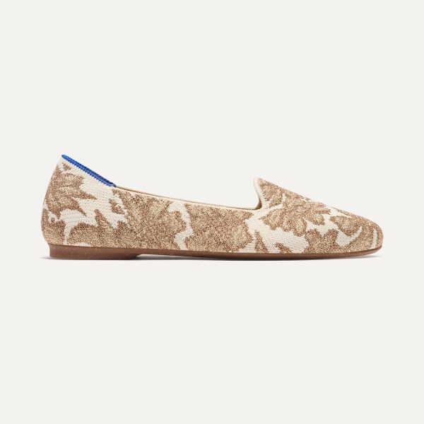 The Lounge Loafer - Gold Chantilly - Image 5