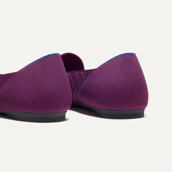The Lounge Loafer - Plum Basketweave - Image 5