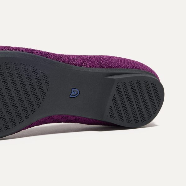 The Lounge Loafer - Plum Basketweave - Image 6