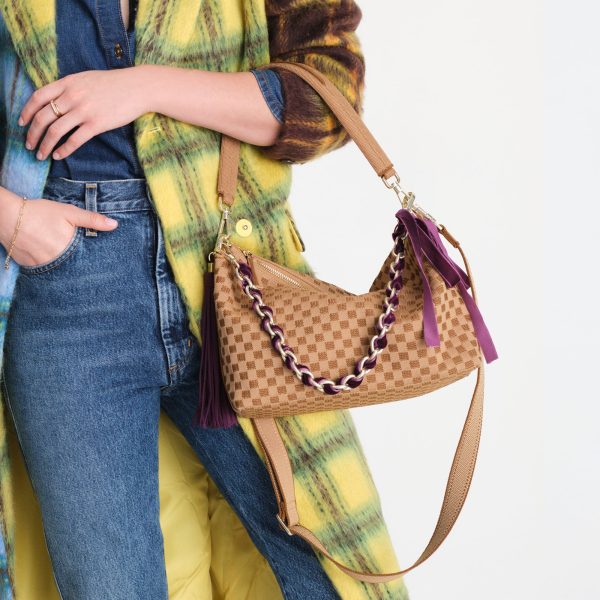 The Shoulder Strap - Velvet Plum Chain - Image 6