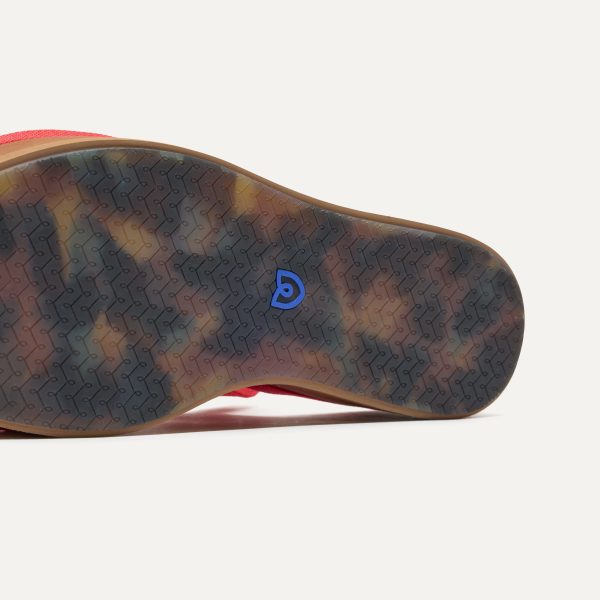 The Lightweight Wedge Sandal - Red Hot Woven - Image 6