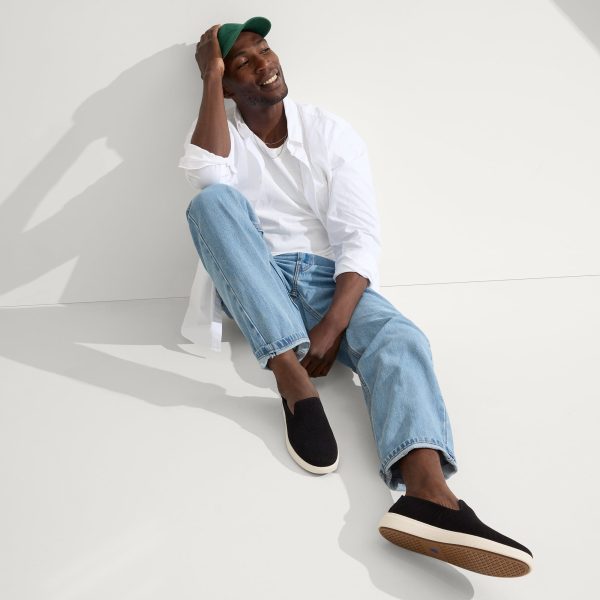 The Ravello Slip On Sneaker - Black - Image 3