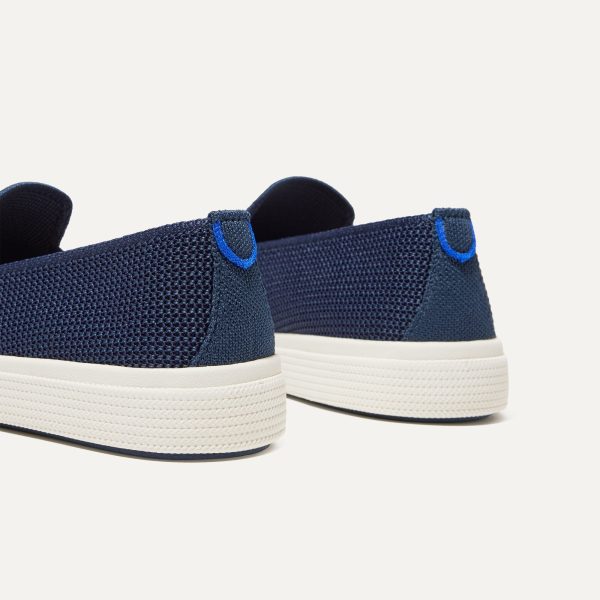 The Ravello Slip On Sneaker - Dark Navy - Image 5