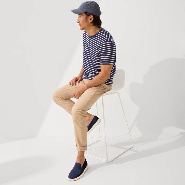The Ravello Slip On Sneaker - Dark Navy - Image 3