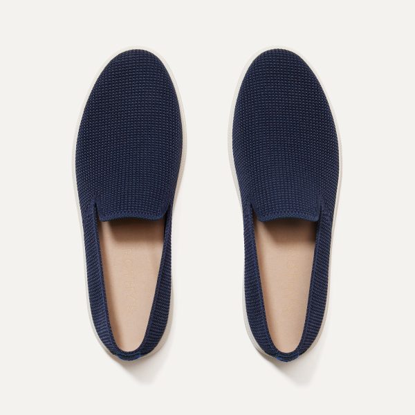 The Ravello Slip On Sneaker - Dark Navy - Image 4
