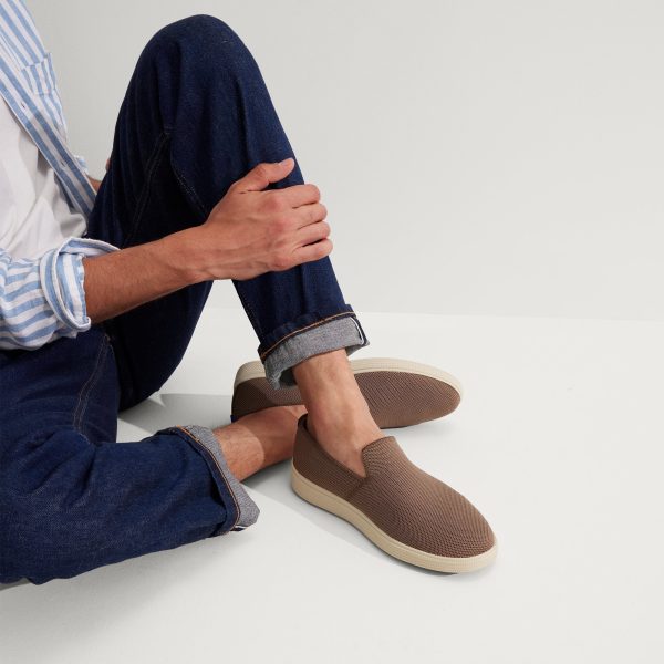 The Ravello Slip On Sneaker - Portobello Brown - Image 2