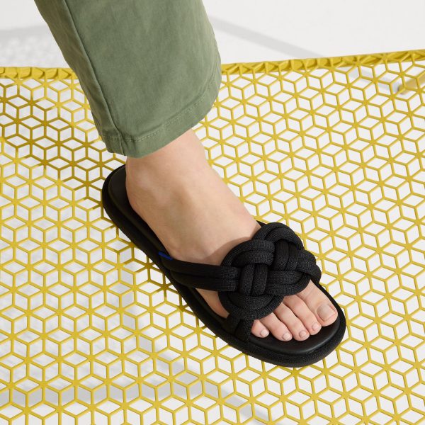 The Summer Sandal - Black - Image 3