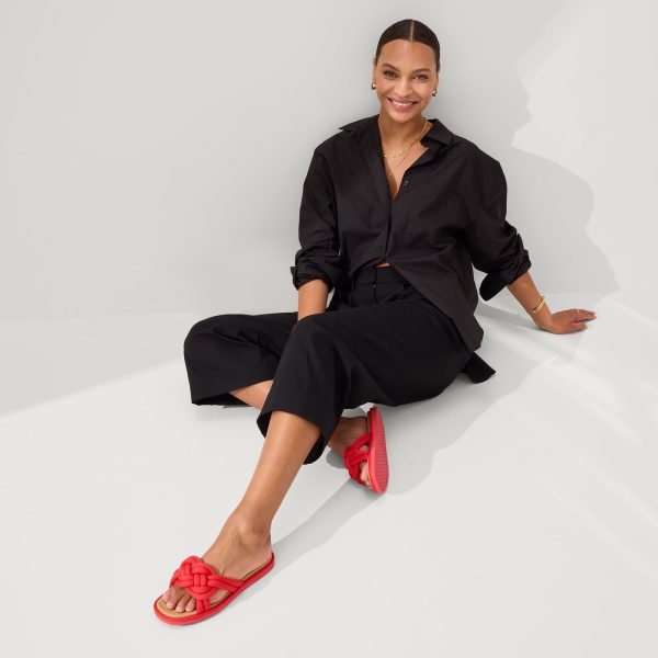 The Summer Sandal - Red Hot - Image 4