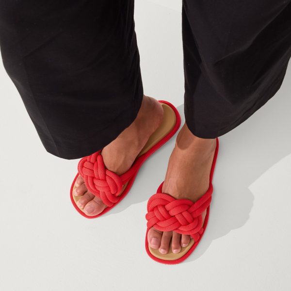 The Summer Sandal - Red Hot - Image 3
