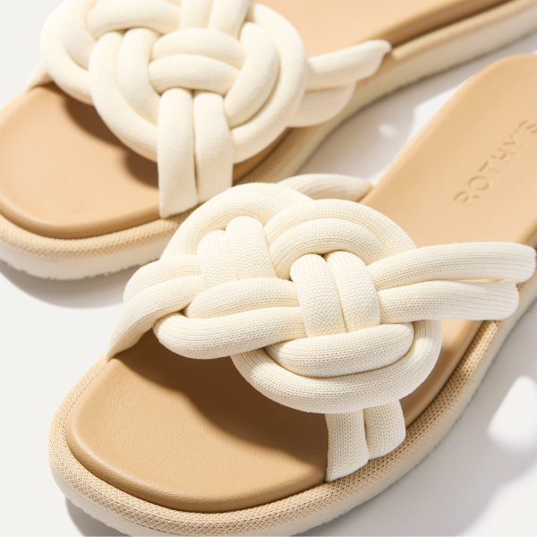 The Summer Sandal - White Sand - Image 2