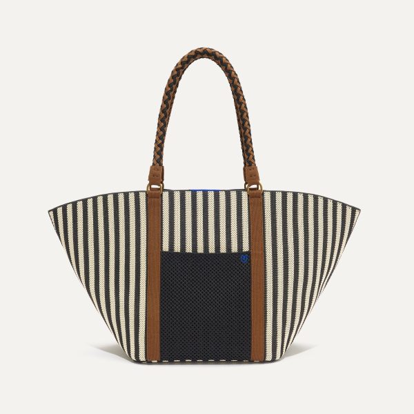 The Summer Tote - Black Tie