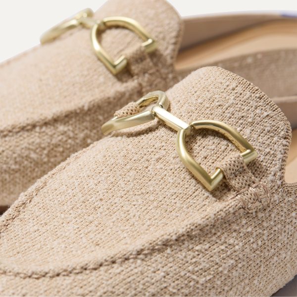 The Double Bit Loafer Mule - Bunny Bouclé - Image 2