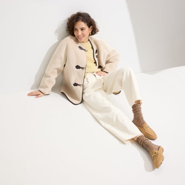 The Double Bit Loafer Mule - Wren Bouclé - Image 4