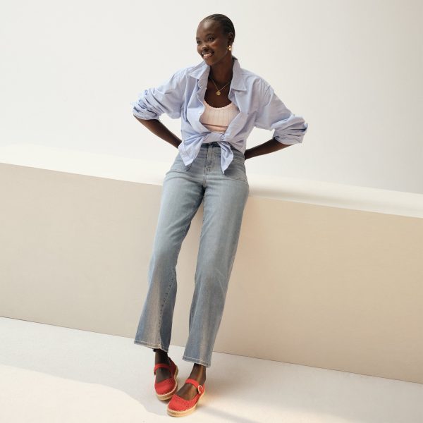 The Espadrille Mary Jane - Red Hot - Image 3