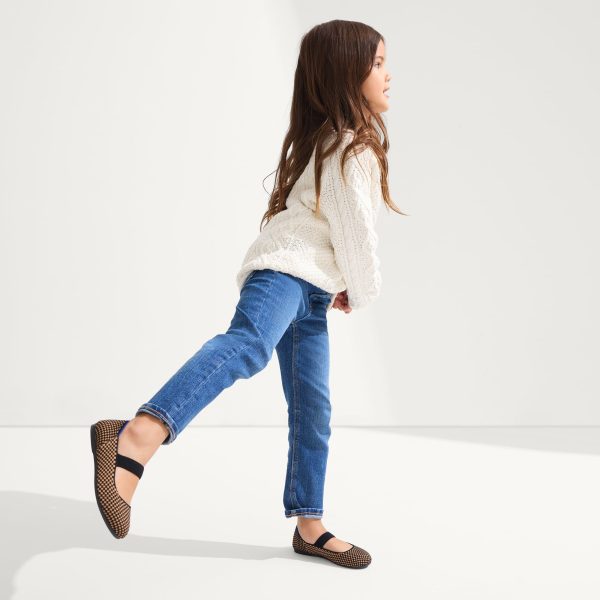 The Kids Mary Jane - Wren Micro Check - Image 3