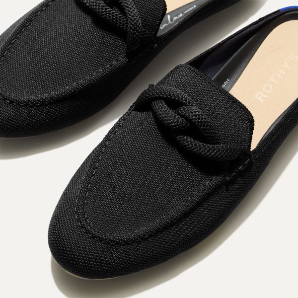 The Loafer Mule - Black - Image 2