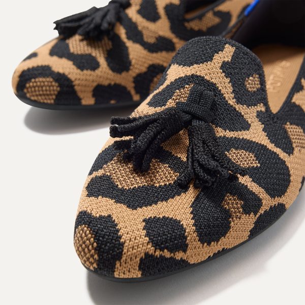 The Almond Tassel Loafer - Amber Cat - Image 2
