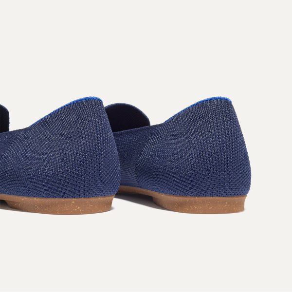 The Almond Tassel Loafer - Deep Navy - Image 5
