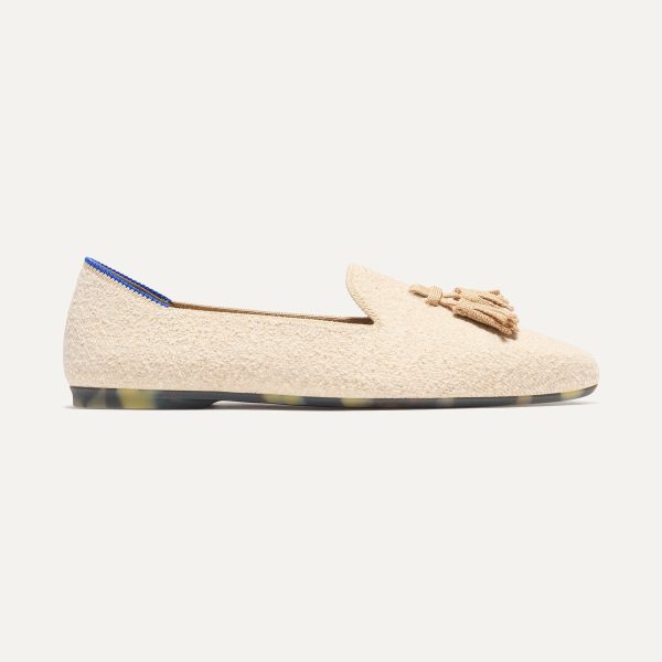 The Almond Tassel Loafer - Toasty Bouclé - Image 5